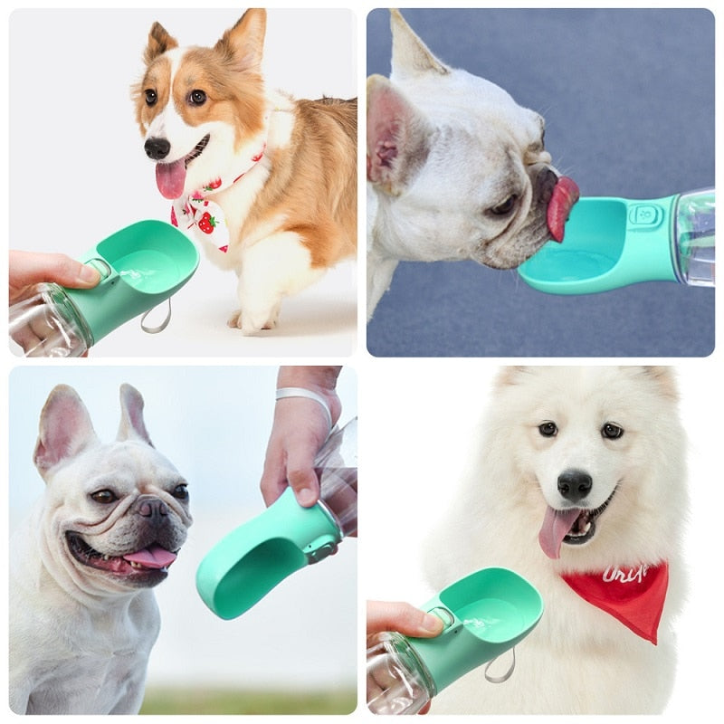 Draagbare  Water Fles Voor Kleine Grote Honden voor wandeling en reizen - DilaTrendshop