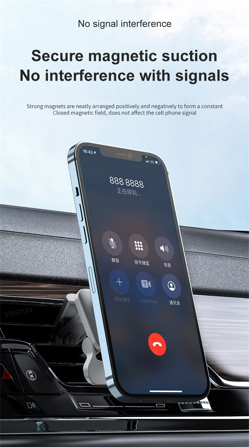 Magnetische Draadloze Oplader en Telefoon Houder  Voor Iphone 12 13 14 Pro Max - DilaTrendshop